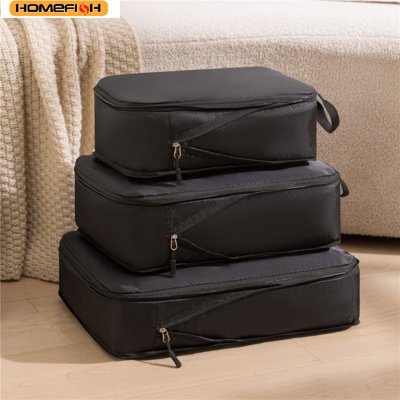 Travel Accessories In Bulk - HOMEFISH 3Pcs/Set Travel Compressible Packing Multifunction