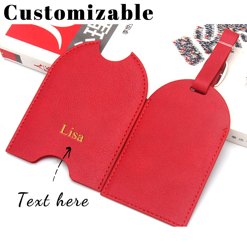 Qantas Travel Accessories - Customized name pull-out luggage tags, aircraft