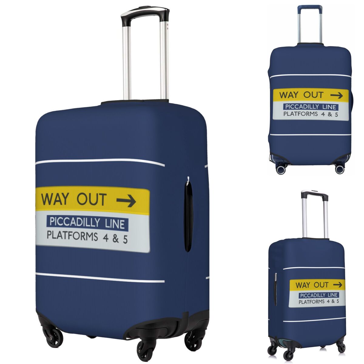 Travel Accessories London - London Underground Way Out Sign Suitcase