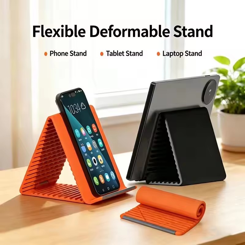 Travel Accessories Store - Lazy Portable Phone Stand Silicone Desktop