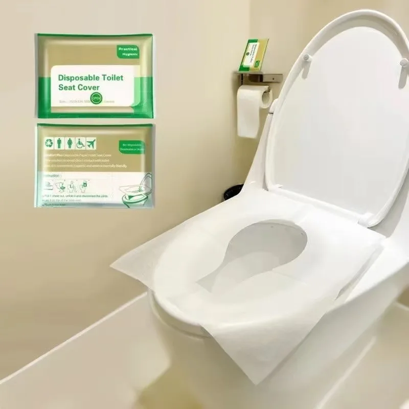 Travel Accessories In Bulk - 1-10 Disposable Flushing Dissolve Toilet Seat