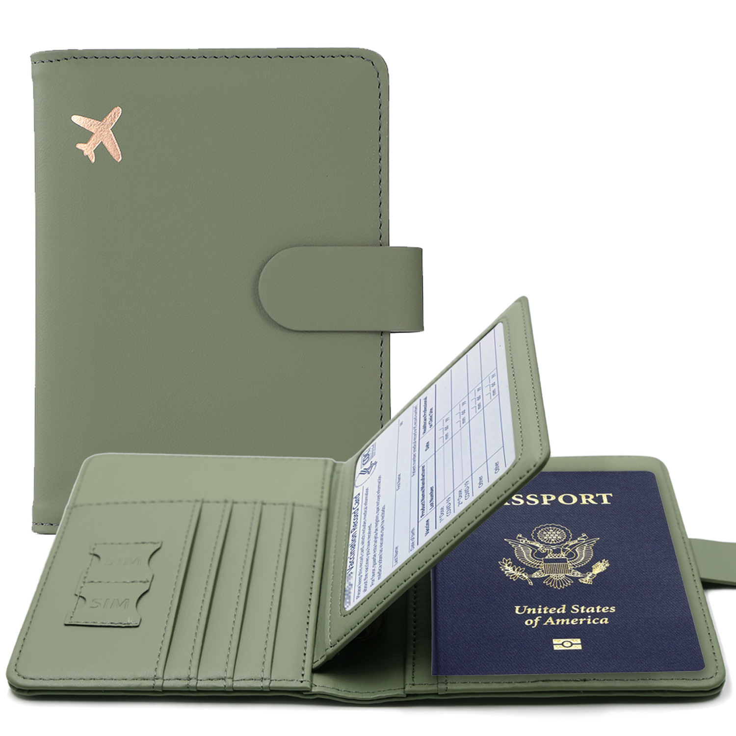 Travel Accessories Useful - RFID Passport Cover Case Passport Holder