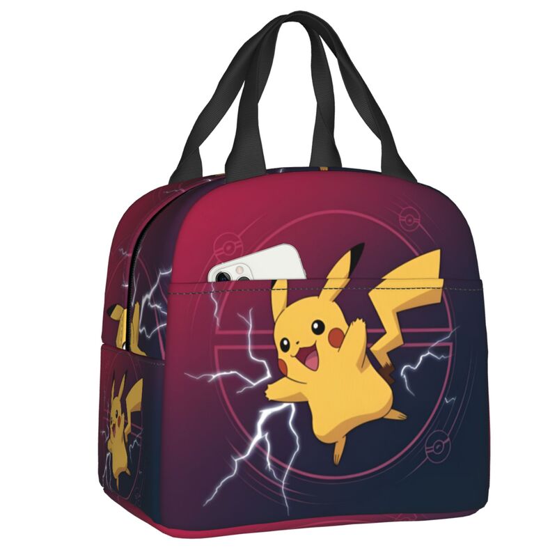 Travel Accessories 2022 - Pokemoned P-Pikachus Insulated Lunch Bags for