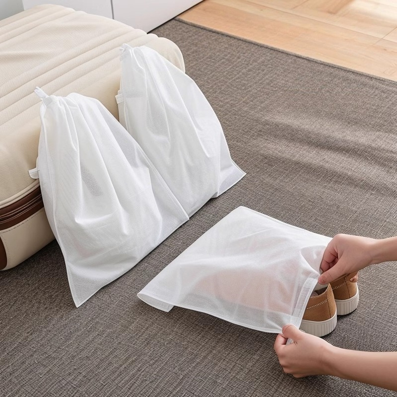 Shoe Bag Travel - Drawstring Shoe Storage Bag Dustproof Breathable