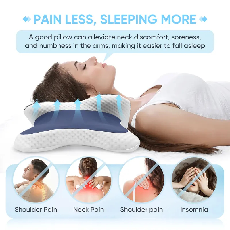 Neck Pillow Memory Foam - Memory Foam Pillow Cervical Pillow Neck