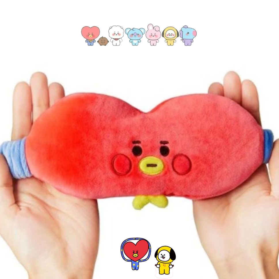 Travel Accessories In Bulk - BT21 cartoon cute plush doll eye