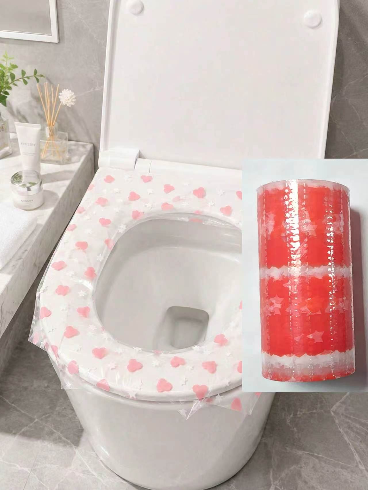 Travel Accessories Store - 133pcs/roll disposable toilet seat covers, waterproof
