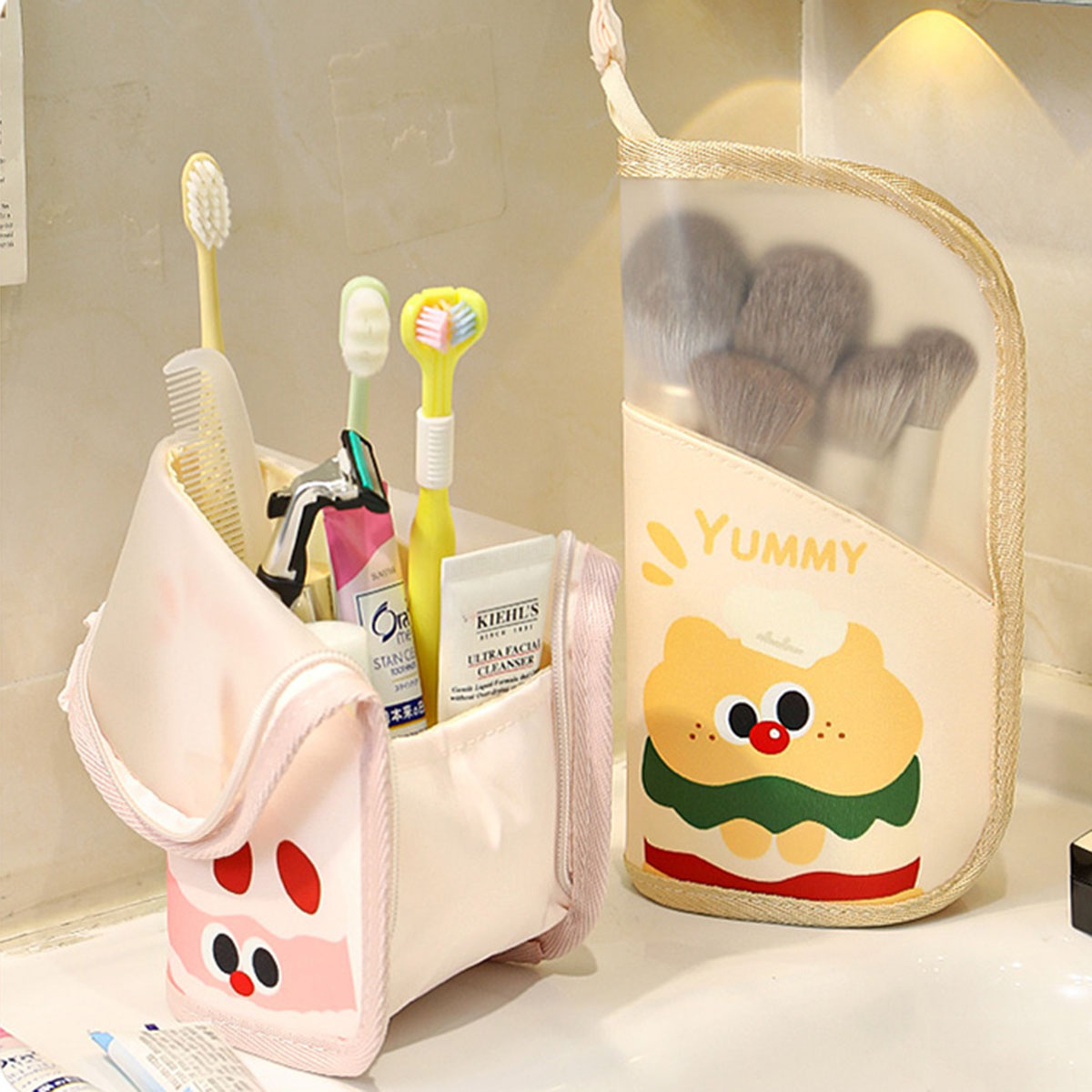 Travel Packing Accessories - 1Pcs Cosmetic Bag Travel Stand Storage