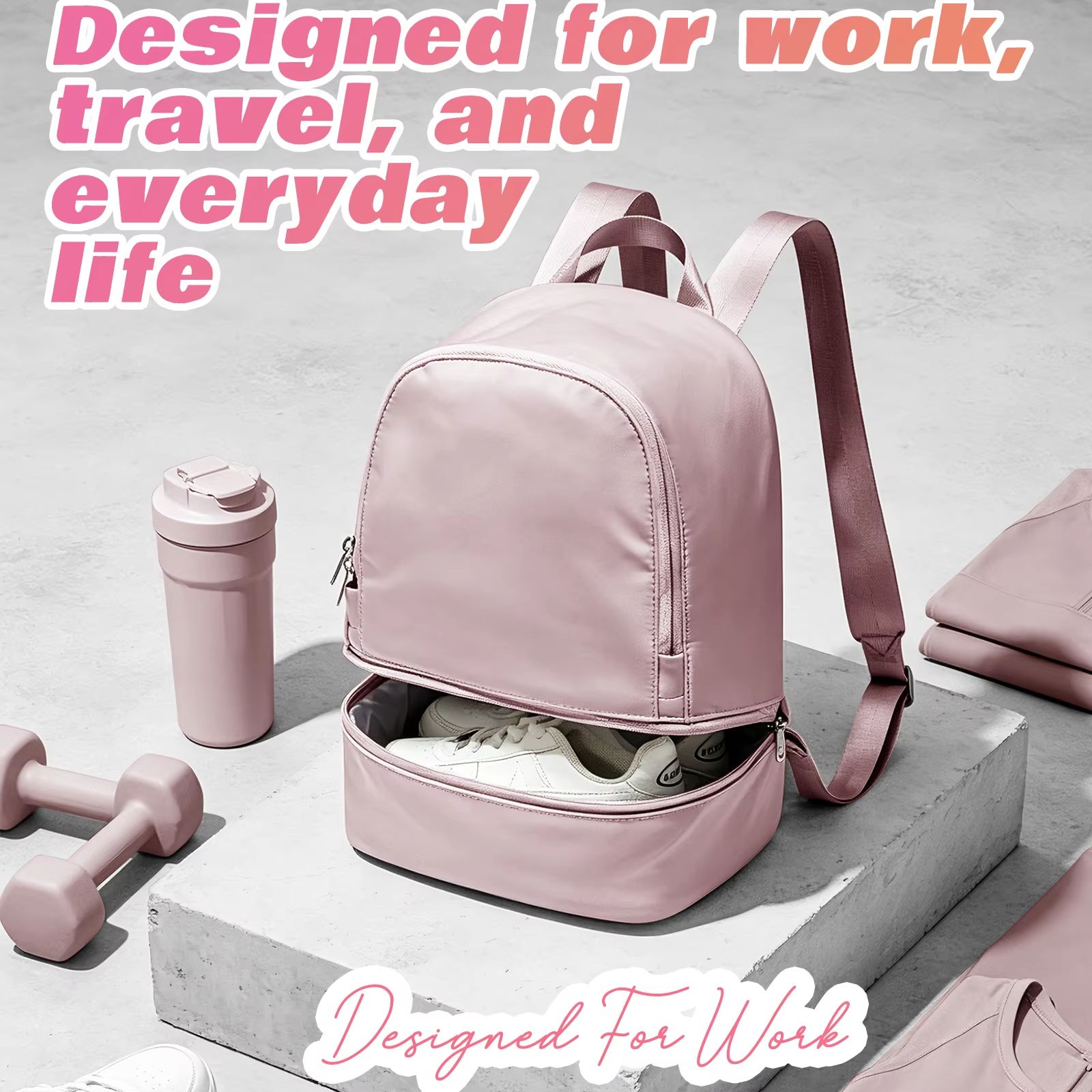 Shoe Bag Travel - Bag For Women, Small Sports Backpack