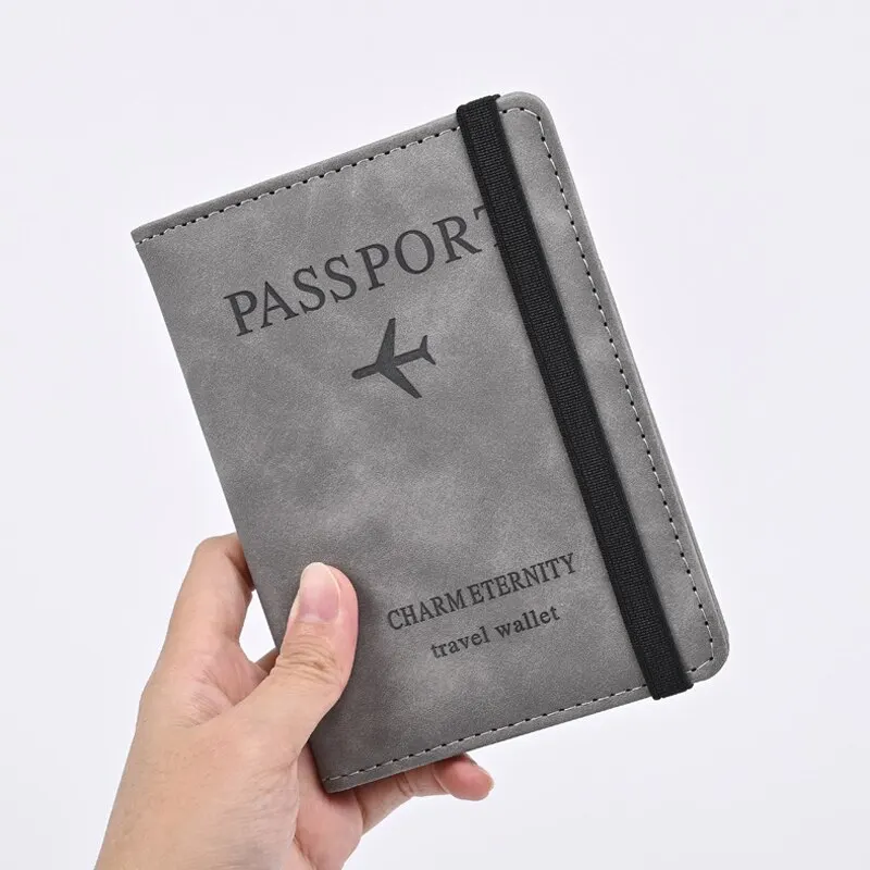 Travel Accessories Useful - Men PU Leather Wallet Travel Passport