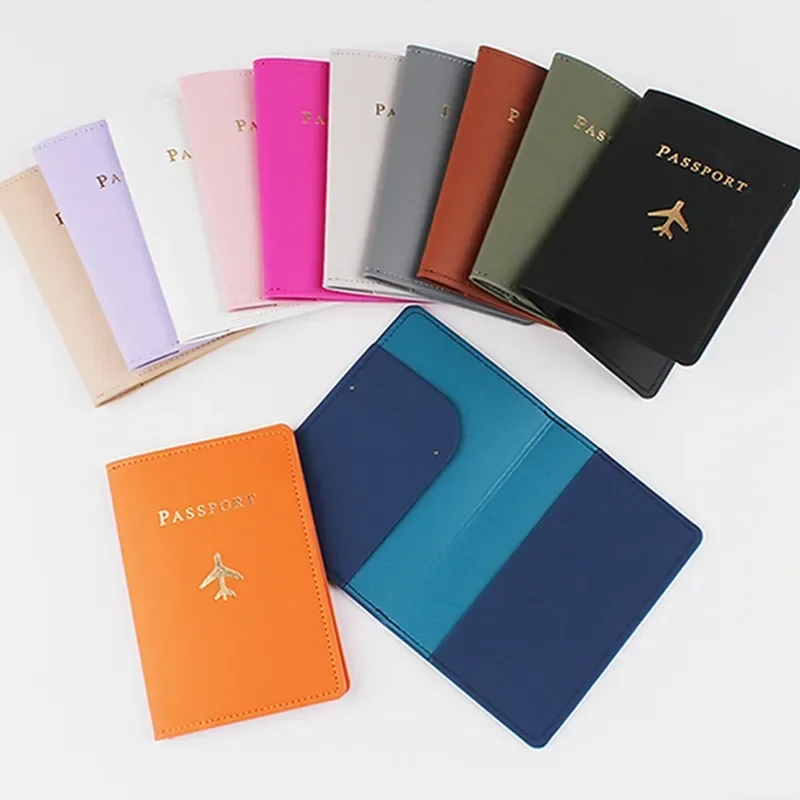 1PCS PU Leather Plane Passport - Qantas Travel Accessories recension och pris