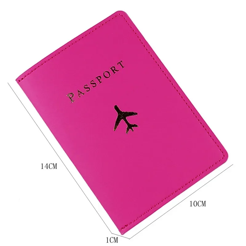 1PCS PU Leather Plane Passport - Qantas Travel Accessories recension och pris