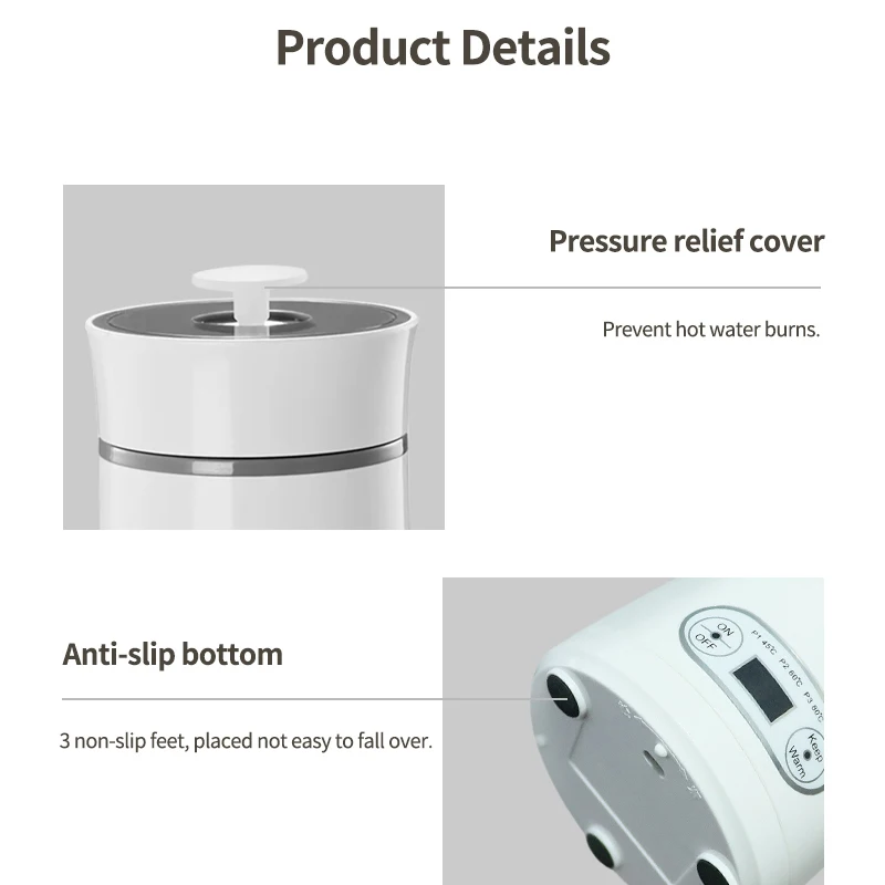 Portable Electric Kettle trave - Portable Travel Kettle recension och pris