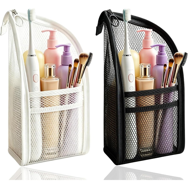 Mesh Toiletry Bag Breathable Q - Travel Packing Accessories recension och pris