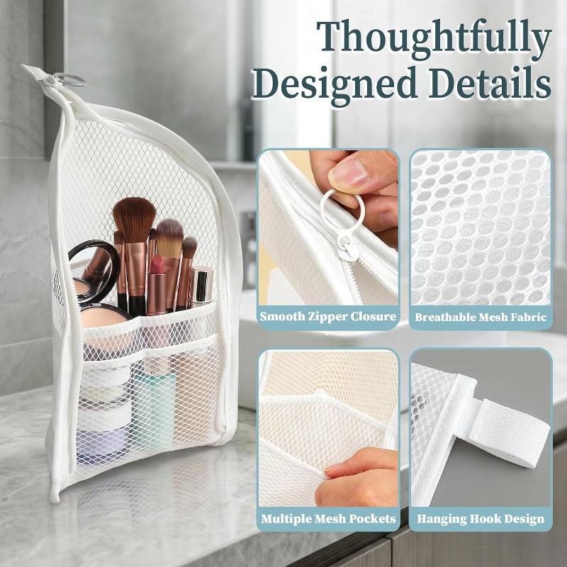 Mesh Toiletry Bag Breathable Q - Travel Packing Accessories recension och pris