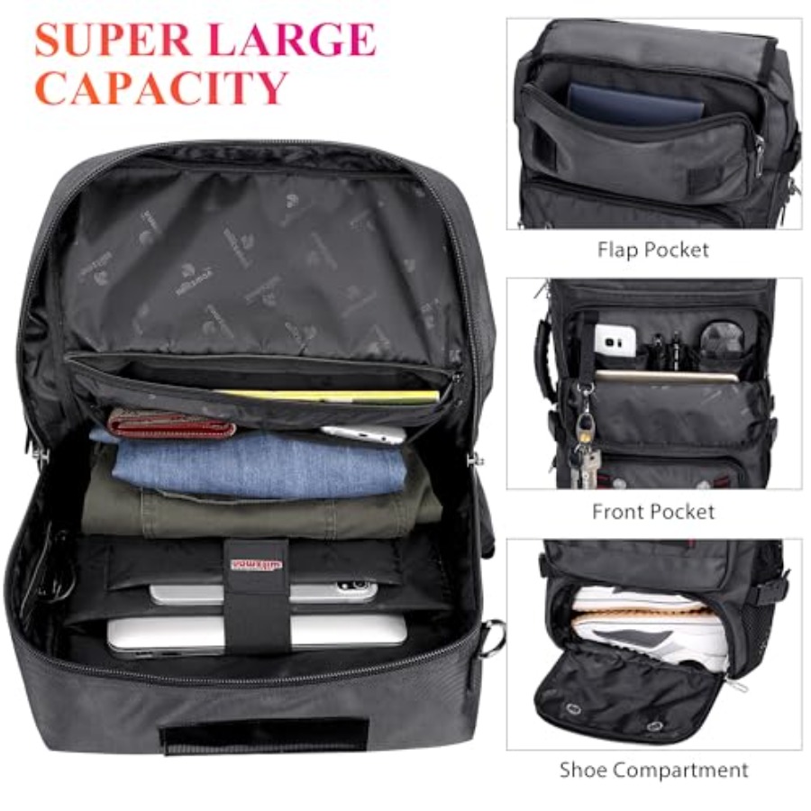Carry on Travel Backpack for M - Shoe Bag Travel recension och pris