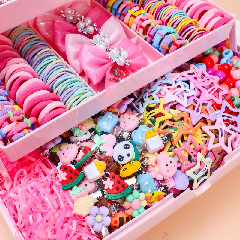 546Pcs Bow High Elastic Hair A - Travel Accessories In Bulk recension och pris