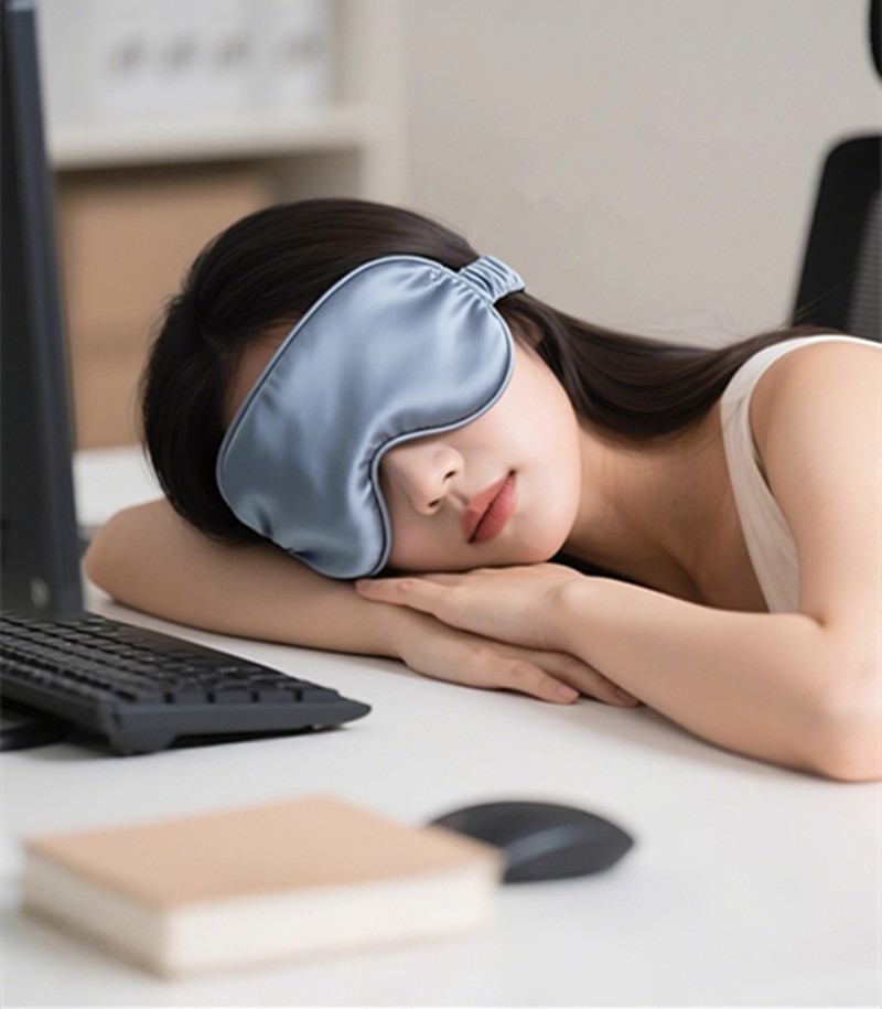 Silk Sleep Eye Mask, Double-Si - Travel Accessories Us recension och pris