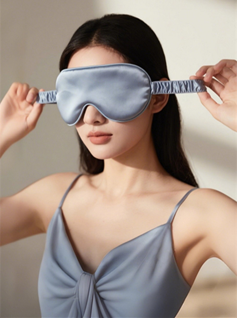 Silk Sleep Eye Mask, Double-Si - Travel Accessories Us recension och pris