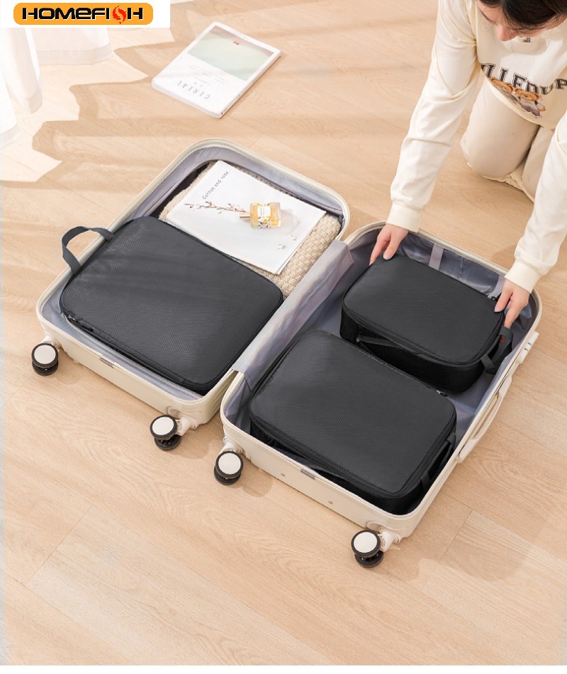 HOMEFISH 3Pcs/Set Travel Compr - Travel Accessories In Bulk recension och pris