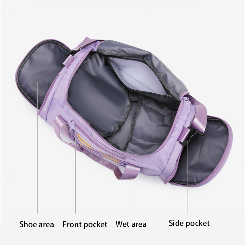 Fashion Sports Fitness Gym Bag - Shoe Bag Travel recension och pris