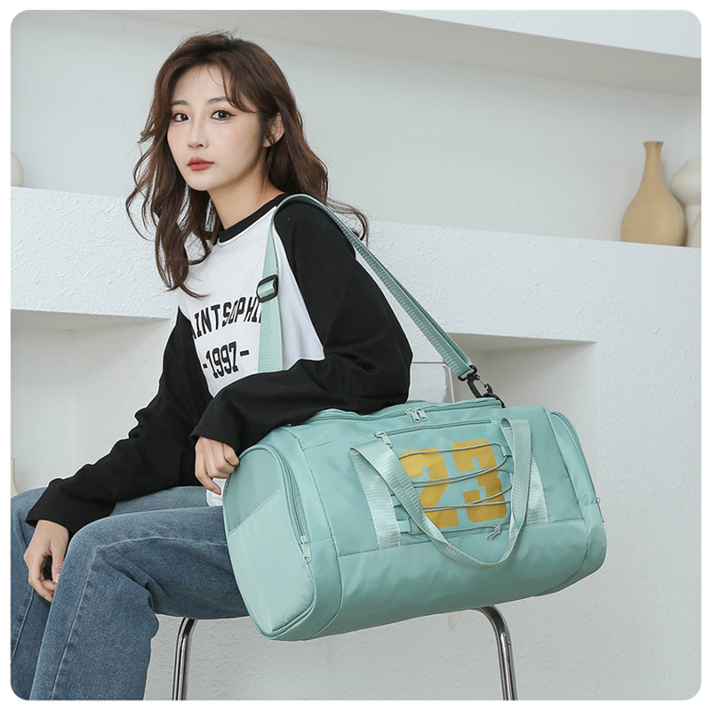 Fashion Sports Fitness Gym Bag - Shoe Bag Travel recension och pris