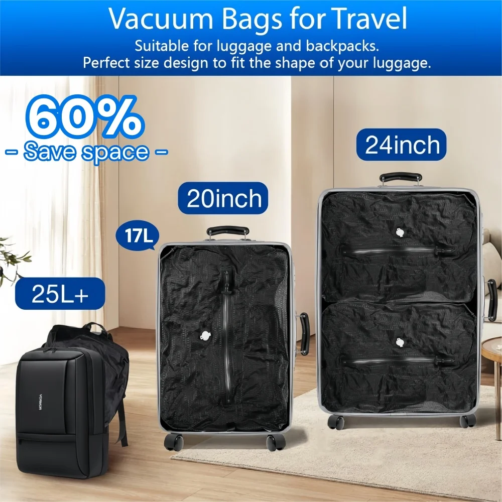Travel Essentials Vacuum Stora - Travel Accessories In Bulk recension och pris