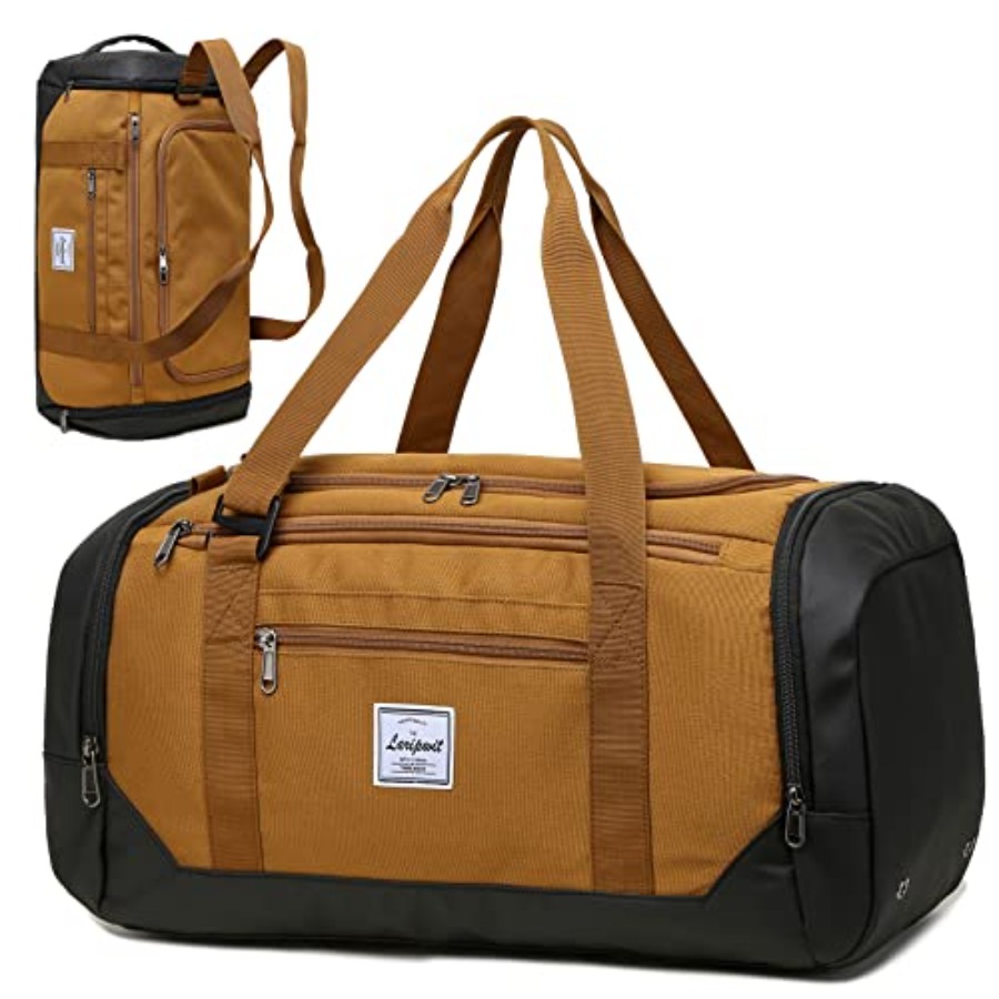 Travel Duffle Bag for men 40L  - Shoe Bag Travel recension och pris
