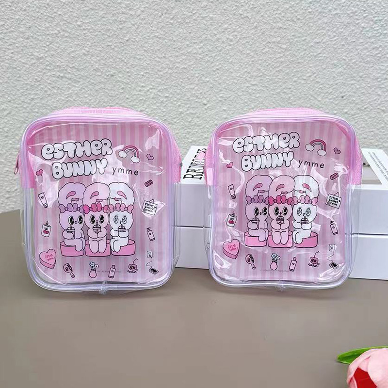 Cute Esther Bunny Transparent  - Travel Accessories Pink recension och pris