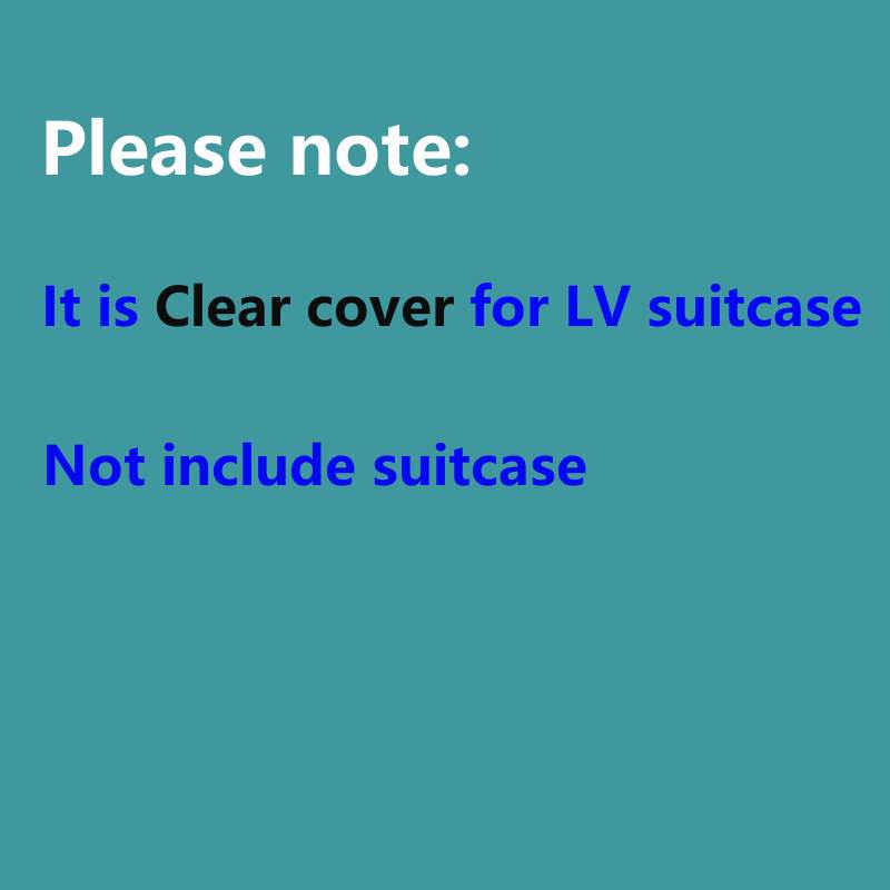 VIP Link Clear Cover for Louis - Travel Accessories Lv recension och pris