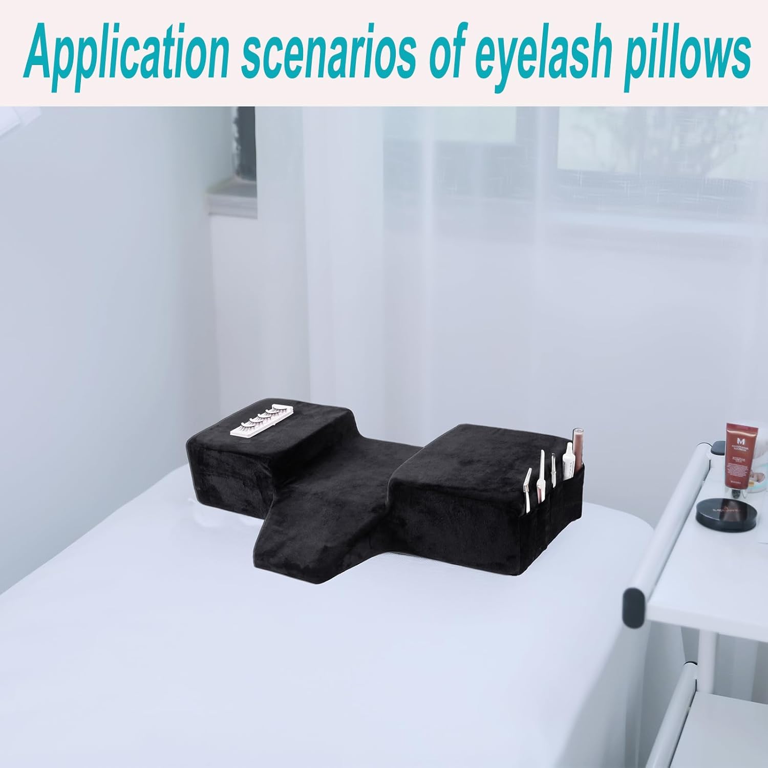 Lash Pillow Neck Support Eyela - Neck Pillow Memory Foam recension och pris