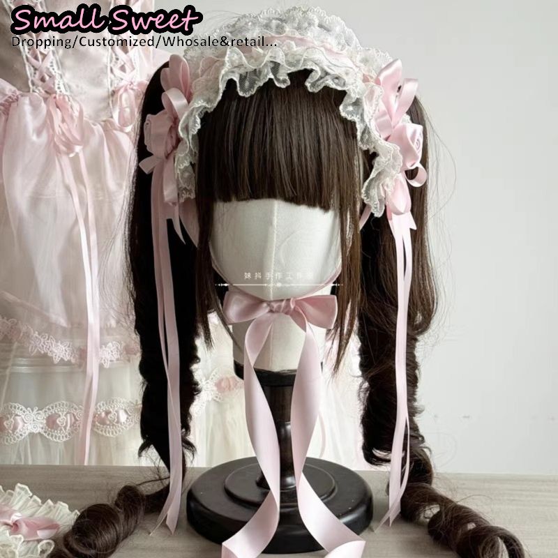 Lolita Headband Gothic Y2K Gir - Travel Accessories Pink recension och pris