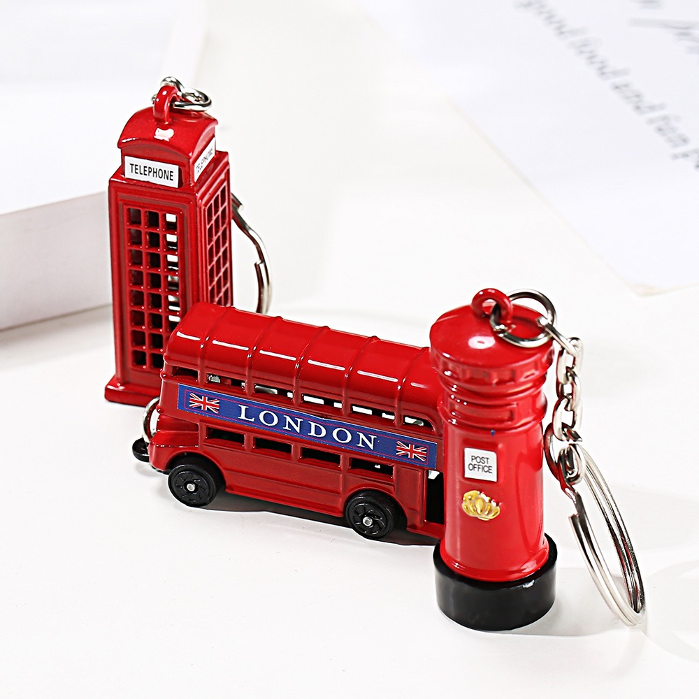 Fashion Red London Bus Key Cha - Travel Accessories London recension och pris