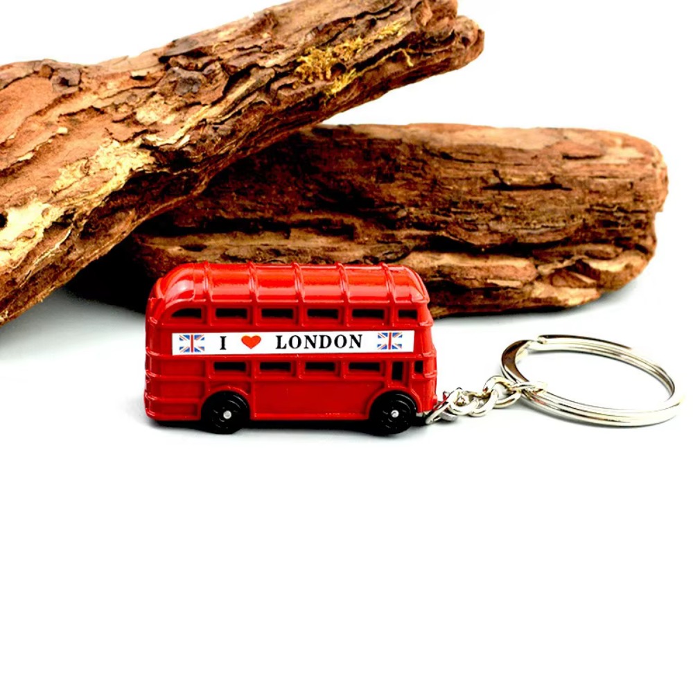 Fashion Red London Bus Key Cha - Travel Accessories London recension och pris