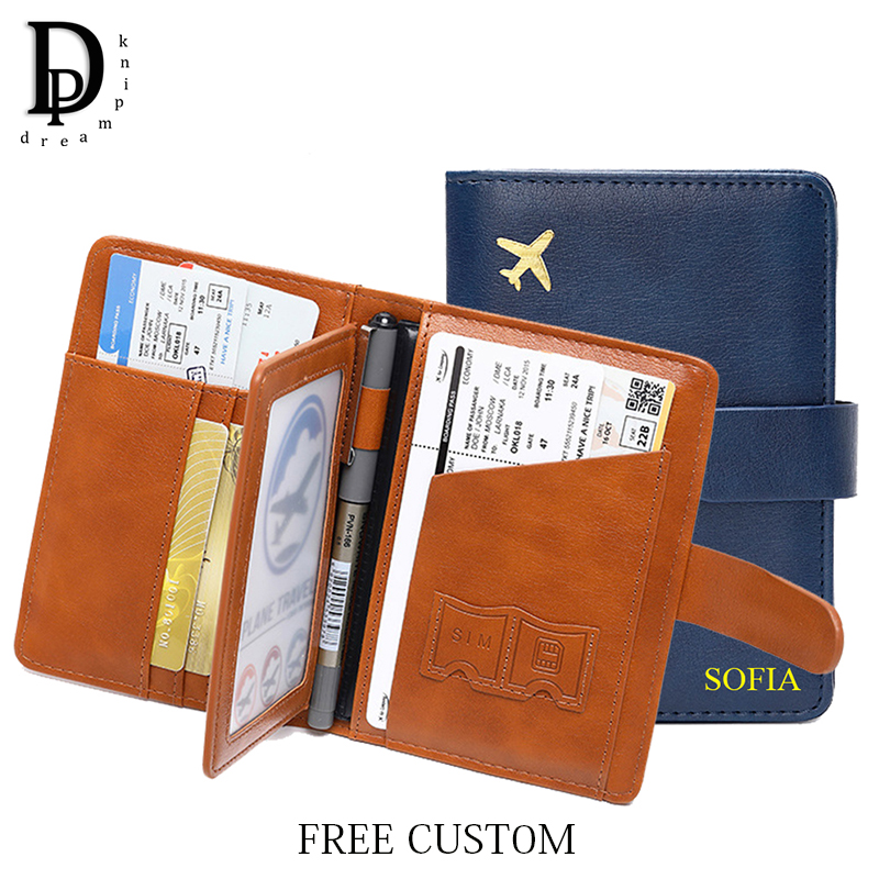 Custom Letters Travel Passport - Travel Accessories Wallet recension och pris