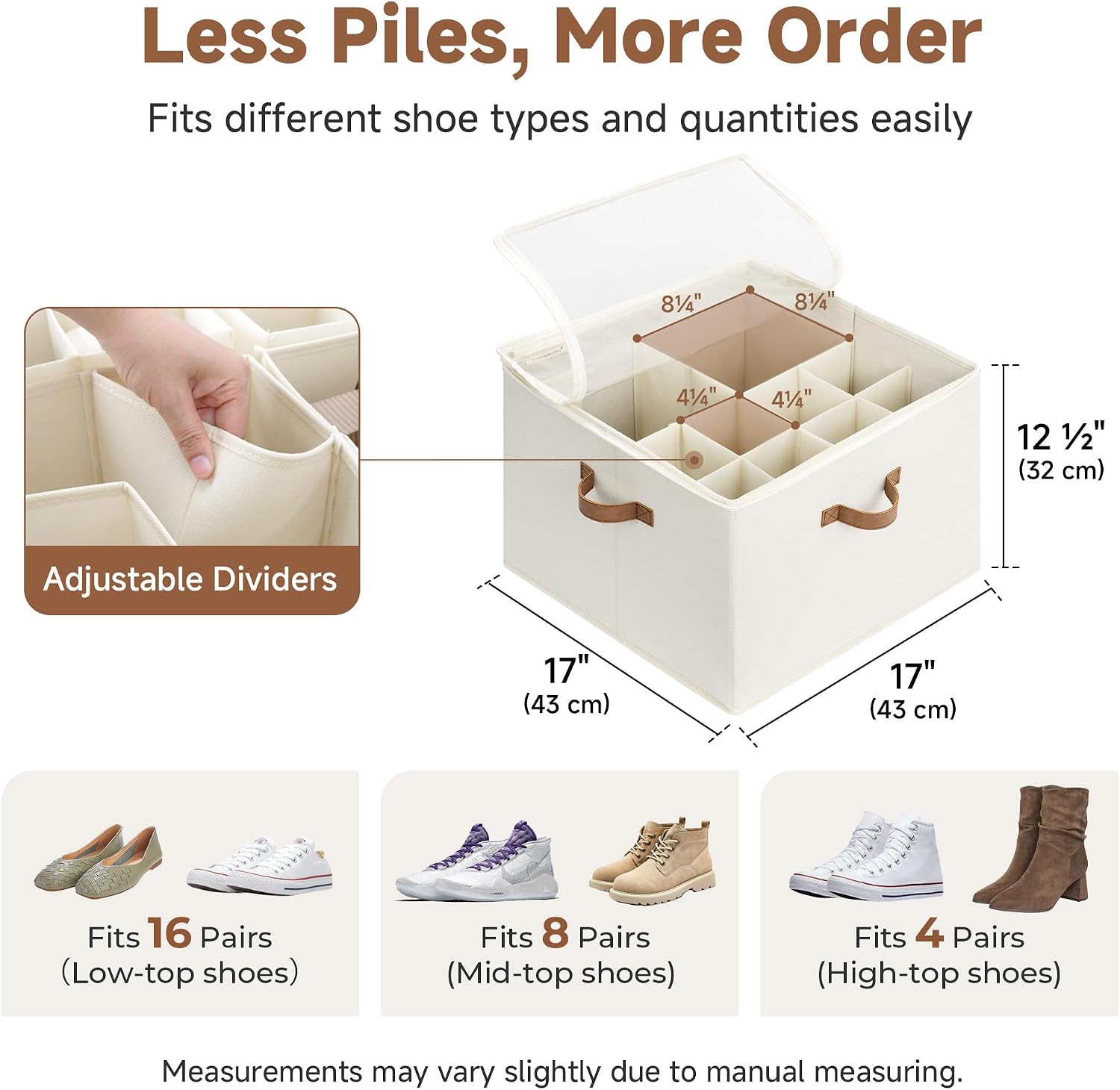 Shoe Organizer for Closet, Sho - Shoe Bag Travel recension och pris