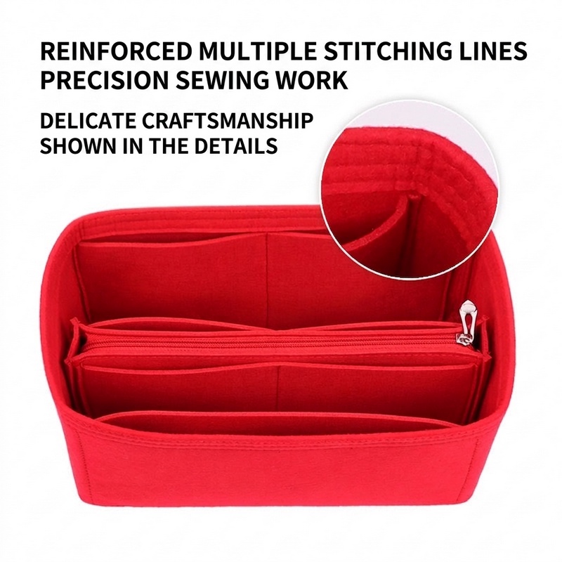 YU7 Felt Insert Bag Organizer  - Travel Accessories Lv recension och pris