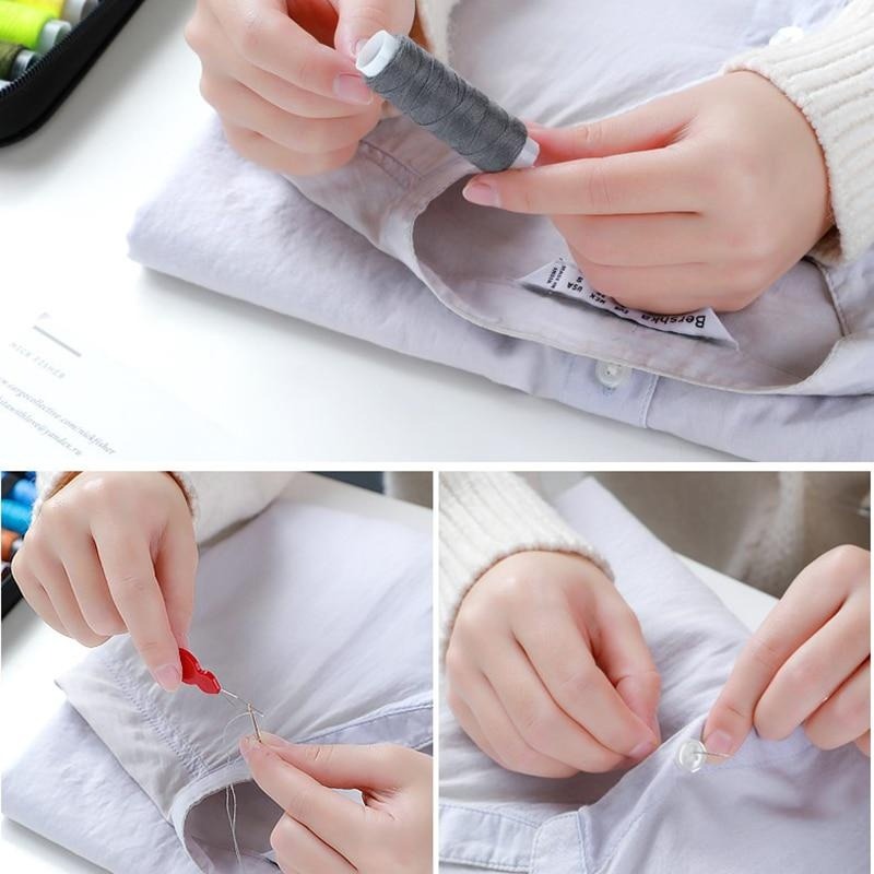 Portable 10Pcs/set Sewing Kit  - Travel Accessories Kit For Men recension och pris