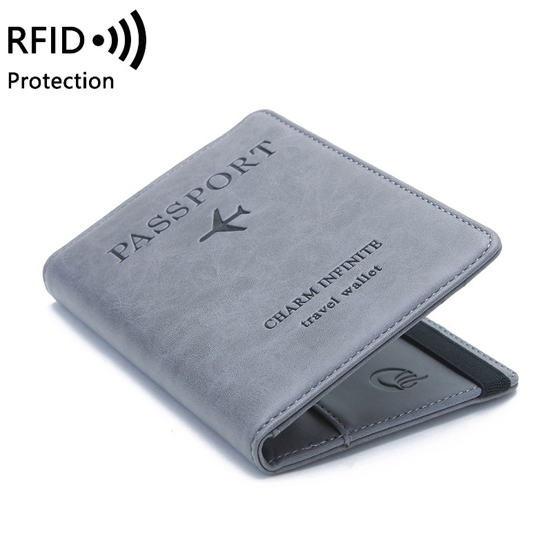 Unisex PU Leather Passport Hol - Travel Accessories Useful recension och pris