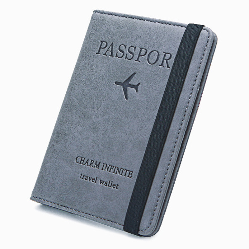 Unisex PU Leather Passport Hol - Travel Accessories Useful recension och pris