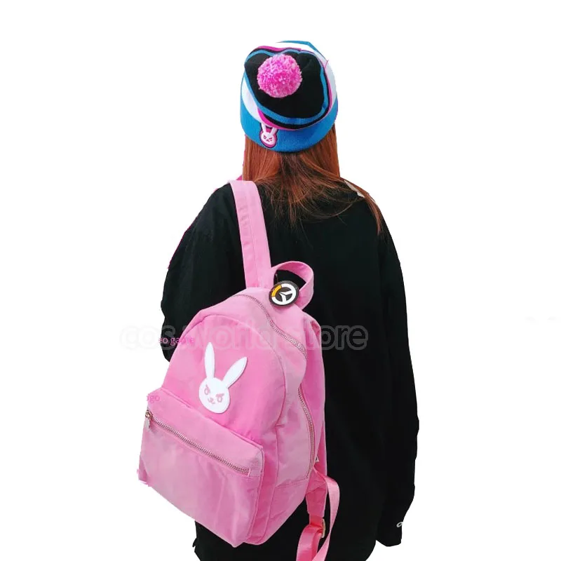 Anime Game Overwatch Dva Cospl - Travel Accessories Pink recension och pris