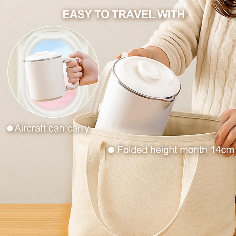 Travel Foldable Electric Kettl - Portable Travel Kettle recension och pris
