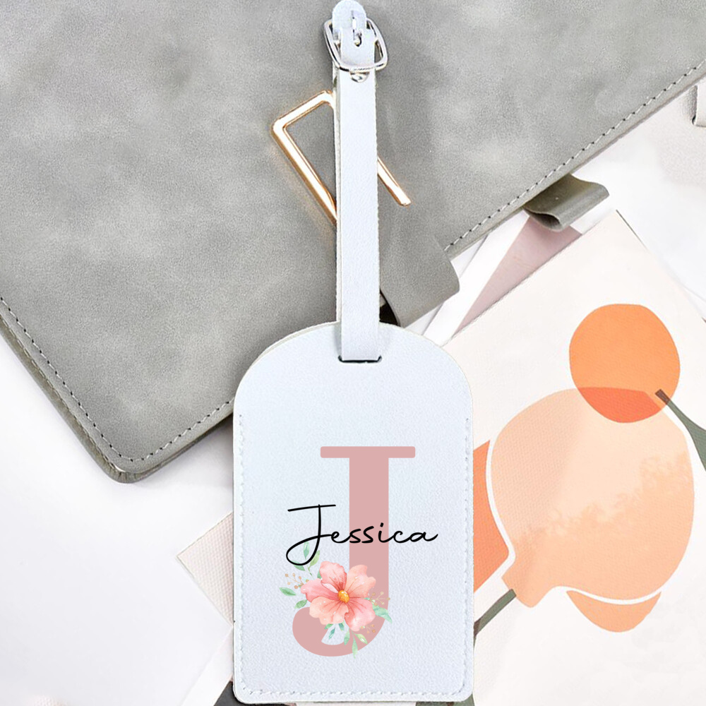 Personalized Pink Letter PU Lu - Travel Accessories Pink recension och pris