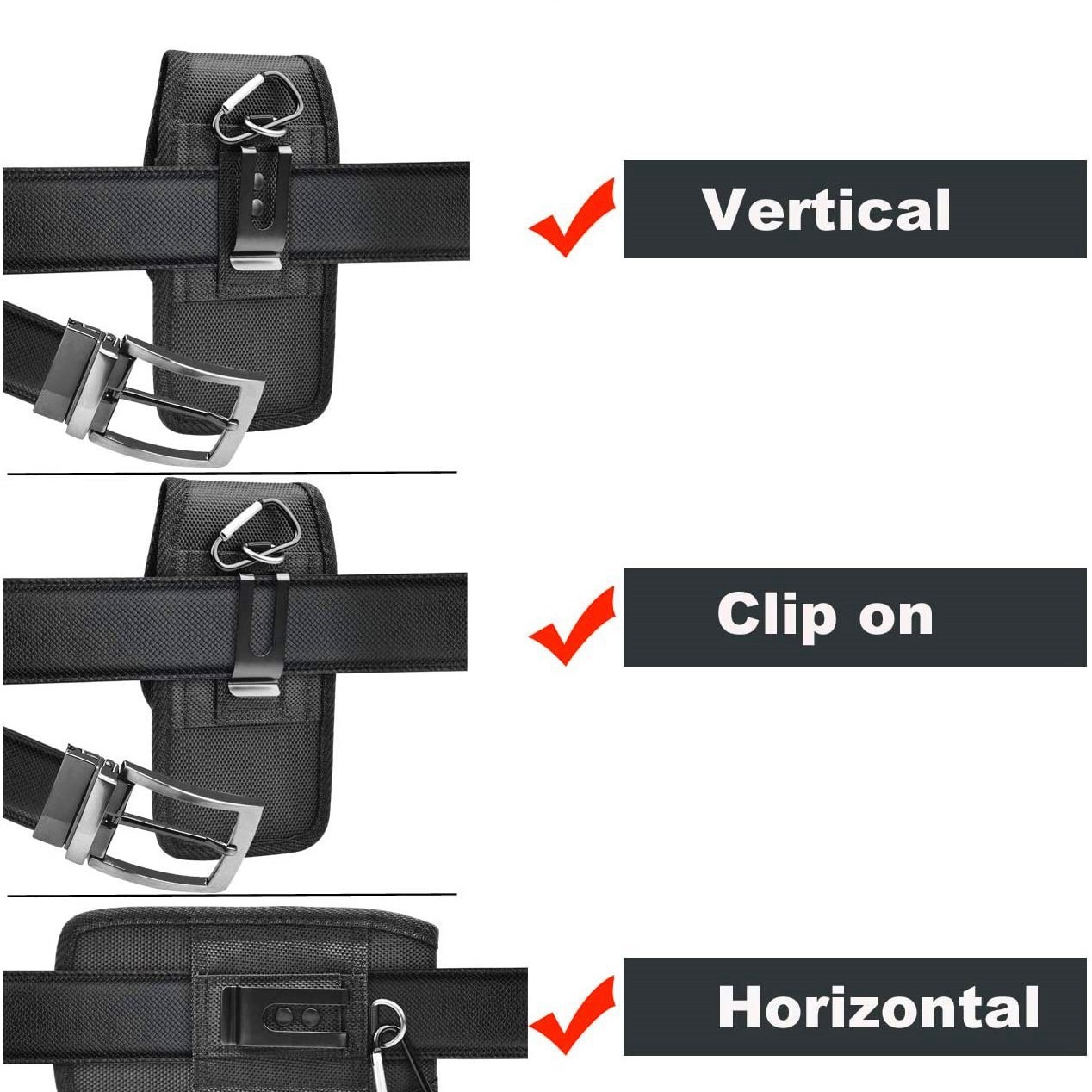 Men Phone Holster Cellphone Lo - Travel Accessories Wallet recension och pris