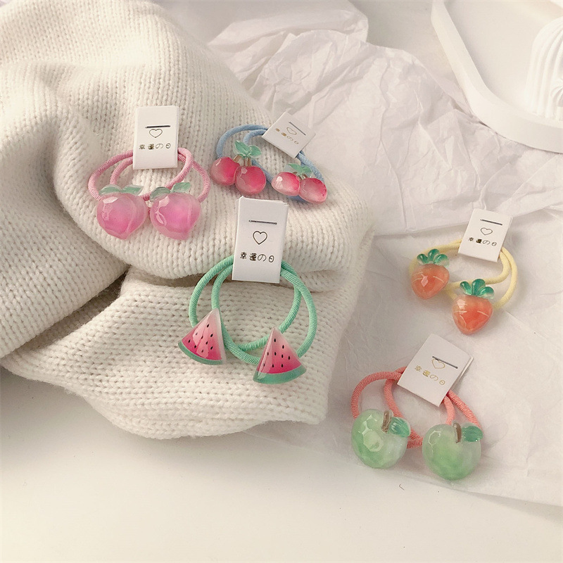 Kids Carrot Hair Ties 5 Pair N - Travel Accessories For 10 Year Old Girl recension och pris