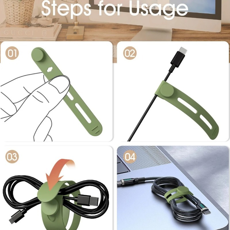 Portable cable organizer, data - Cable Organizer Travel recension och pris