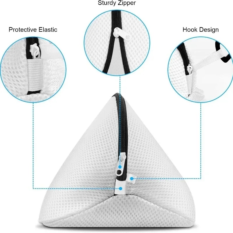 Mesh Laundry Bag Washing Machi - Reusable Zip Bag recension och pris