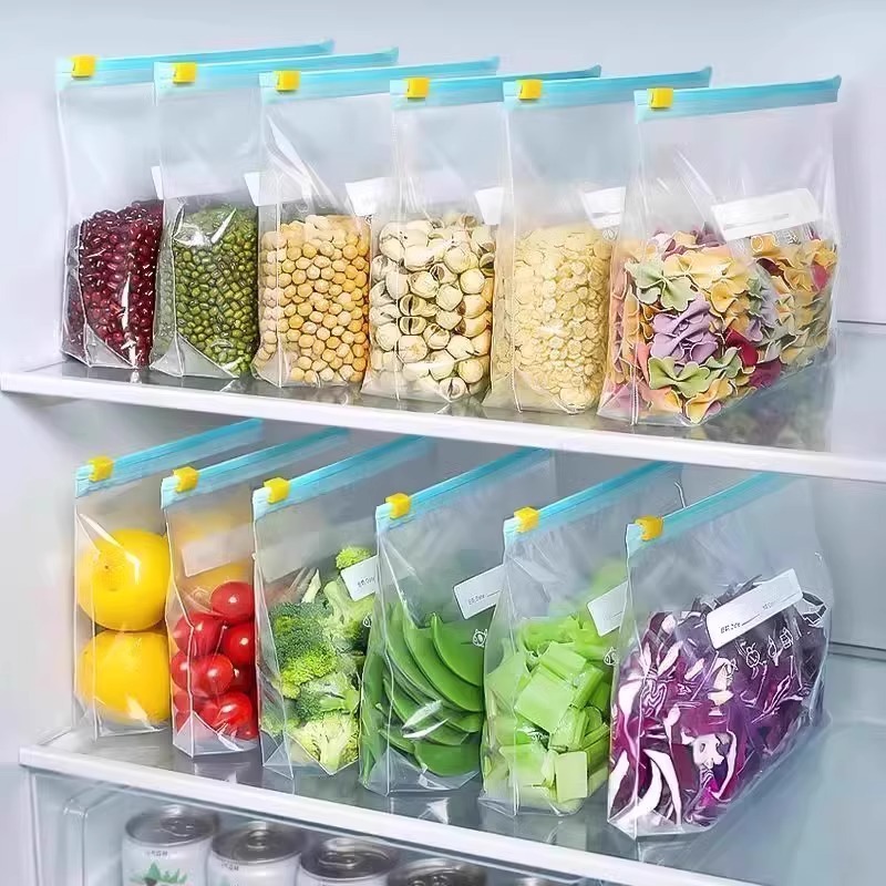 Zip Lock Food Storage Bags, Th - Reusable Zip Bag recension och pris