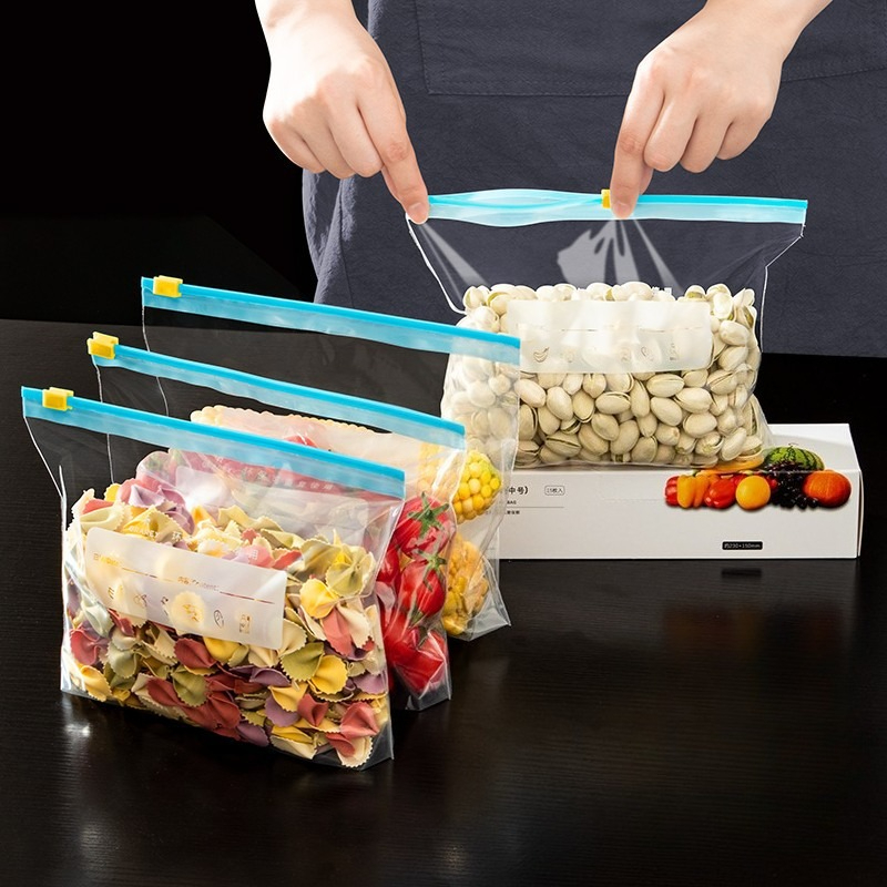 Zip Lock Food Storage Bags, Th - Reusable Zip Bag recension och pris