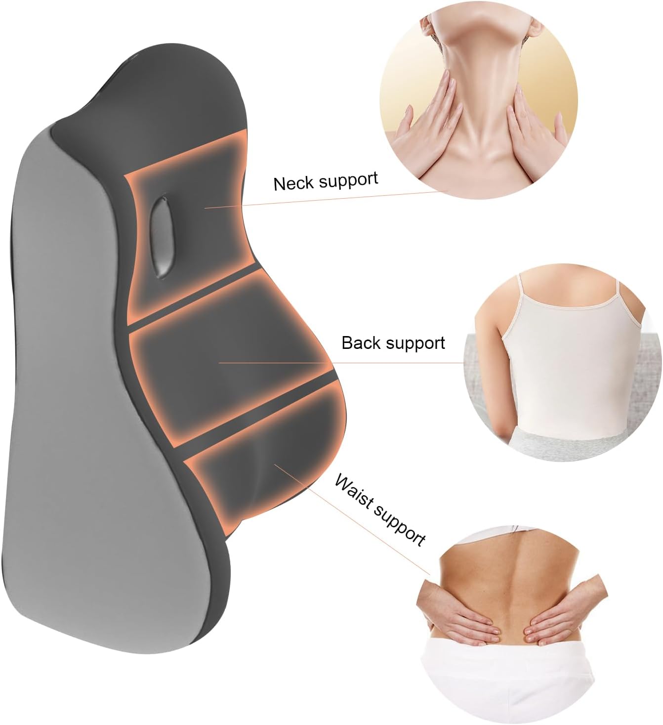 Intimacy Support Wedge Pillow  - Neck Pillow Memory Foam recension och pris
